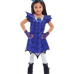 Vampirina "Ghoul Girl Rocker Dress" Dress-Up Play Halloween costume Size 4-6X