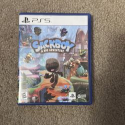 Sackboy A Big Adventure PS5 Game Disc
