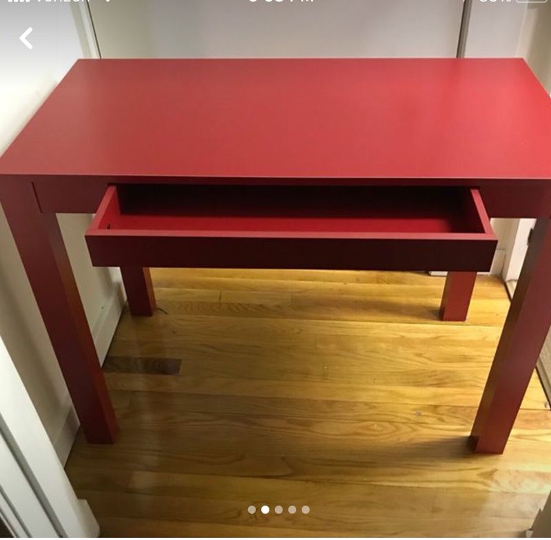 Great Red Desk