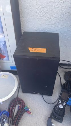 Mirage powered active subwoofer