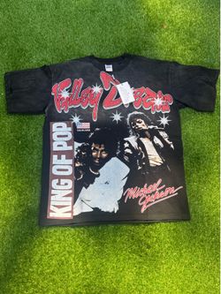 MJ Vale Tee,Black and Red ,S-XL