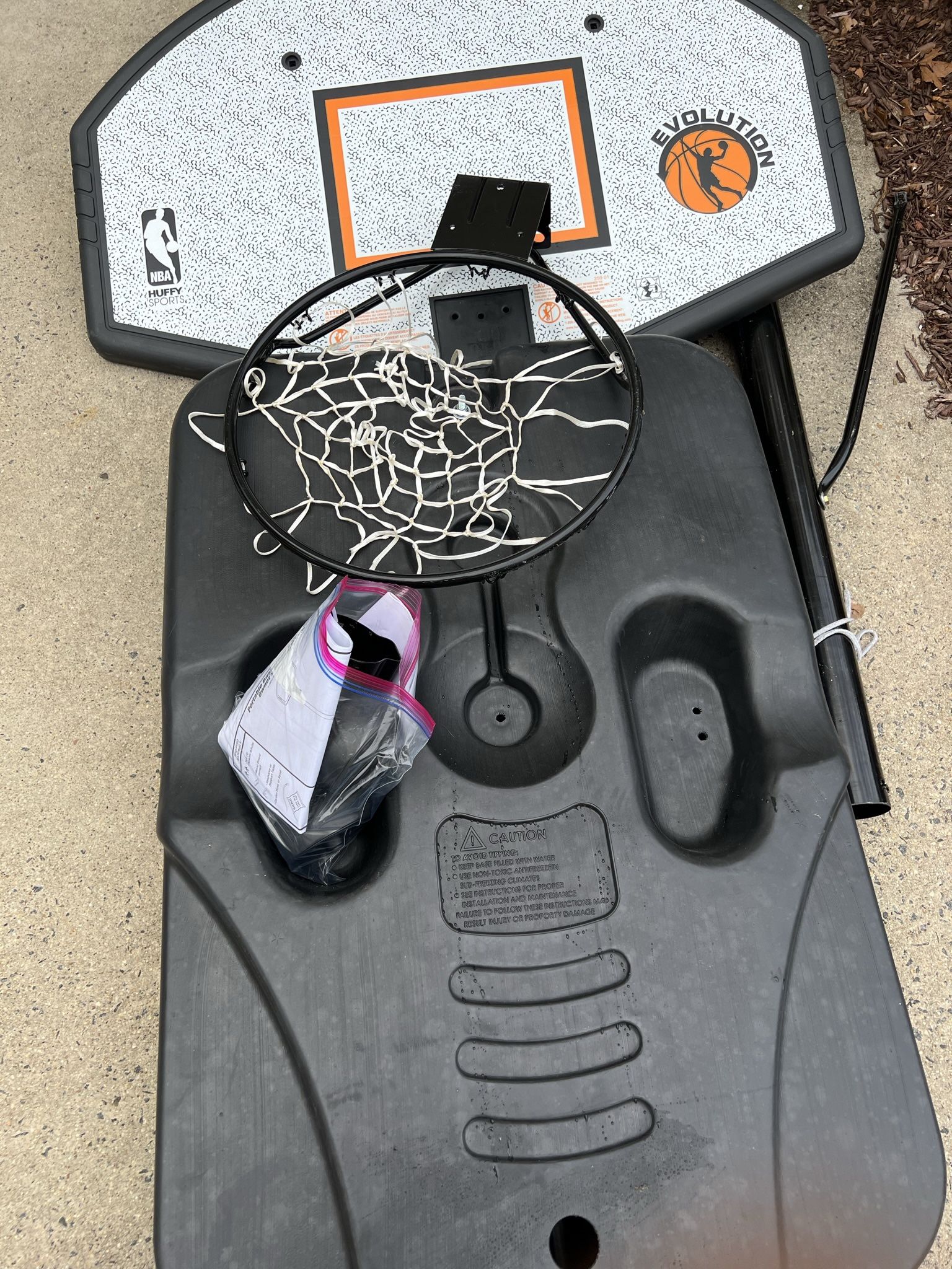 Huffy Portable Basketball System