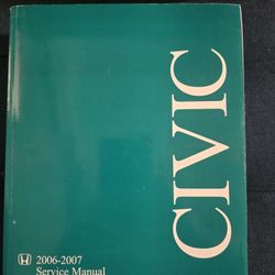 Honda Civic Service Manual + Electrical Troubleshooting