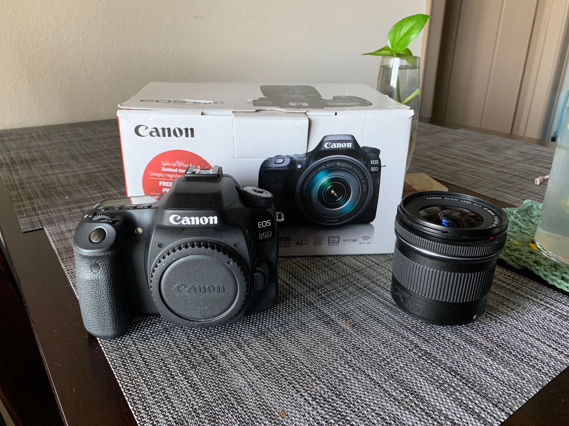 Canon 80 D with ultra wide lenses