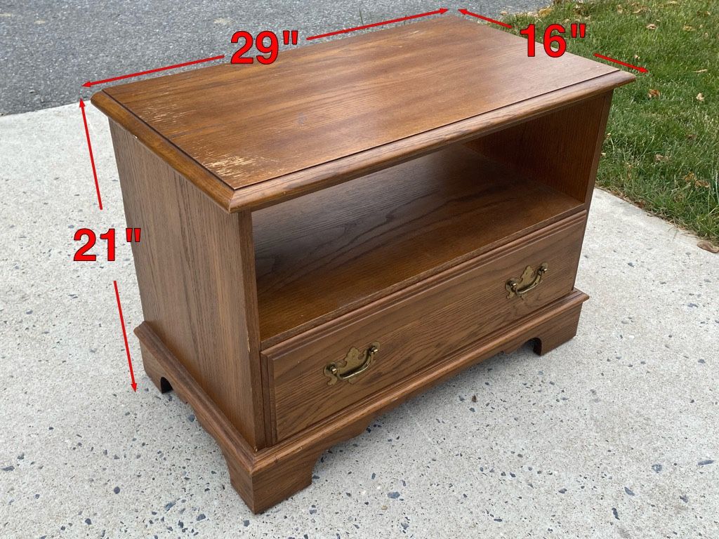 Pennsylvania House Solid Wood Night Stand w/ Drawer - Good Cond. - Marietta, Pa Pick Up