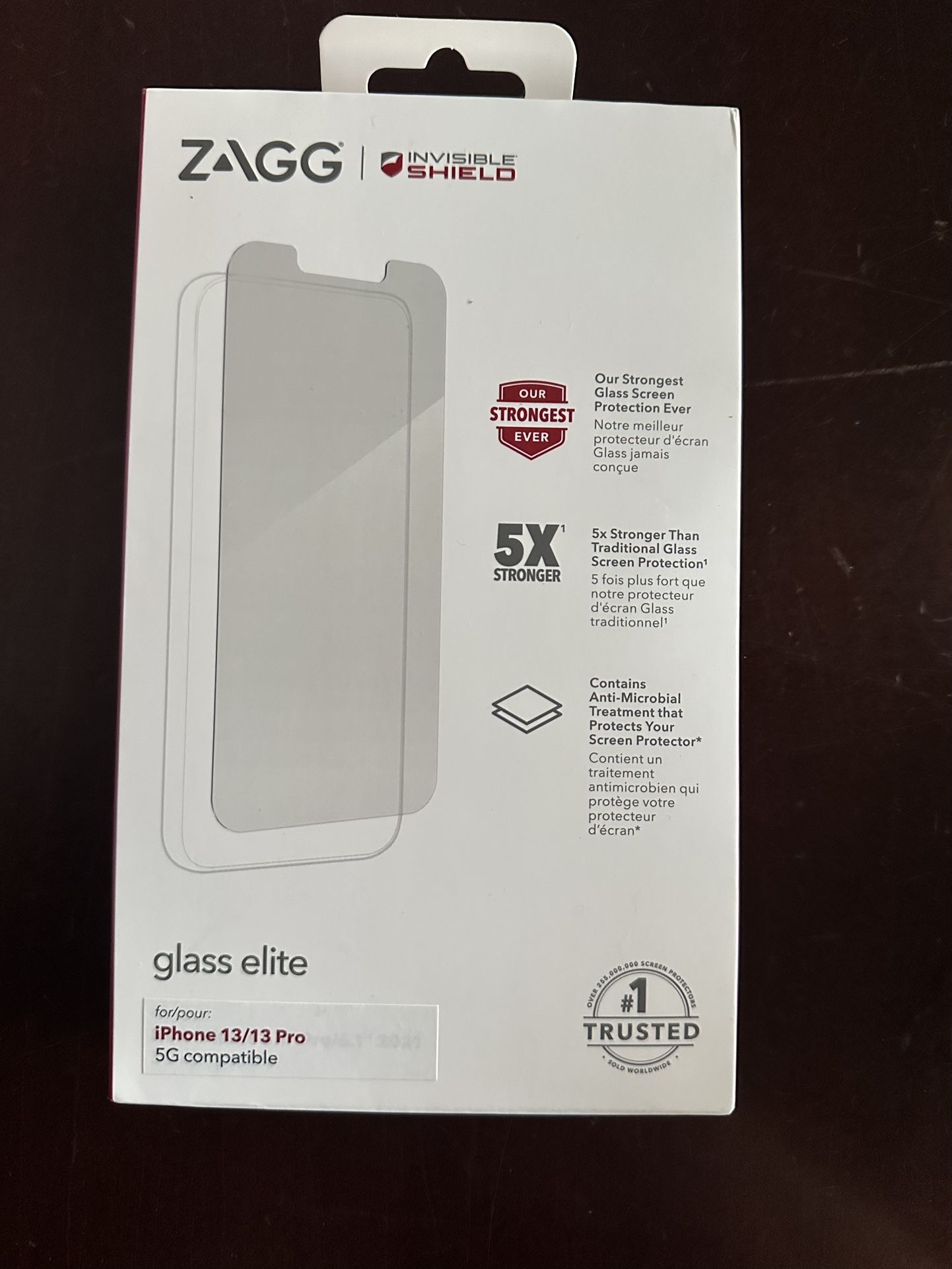 ZAGG Invisible Shield Glass Elite Screen Protector for iPhone 13 / 13 Pro