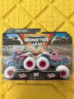 Monster Jam Double Pack Sparkle Smash Series 28