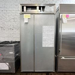 42” Sub Zero Built In Refrigerator Panel Ready 