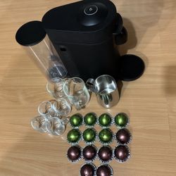 Nespresso VertuoPlus Coffee And Espresso Maker Bundle