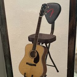 Fender Seat/guitar Stand Combo