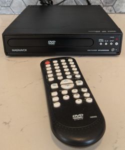 Compact Magnavox CD DVD Player with Remote 