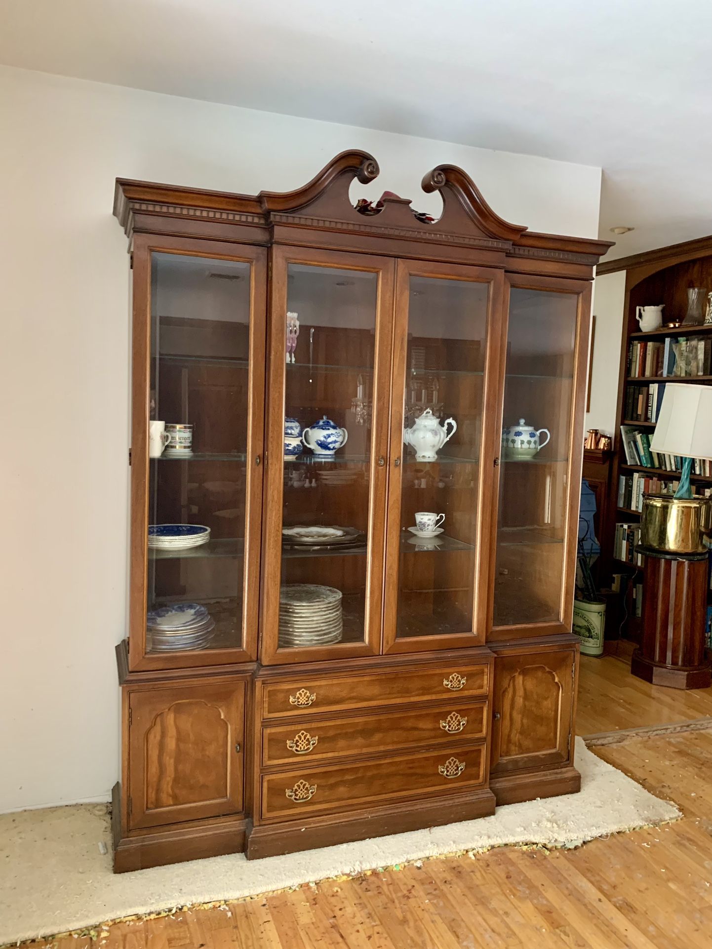 Wooden China Closet