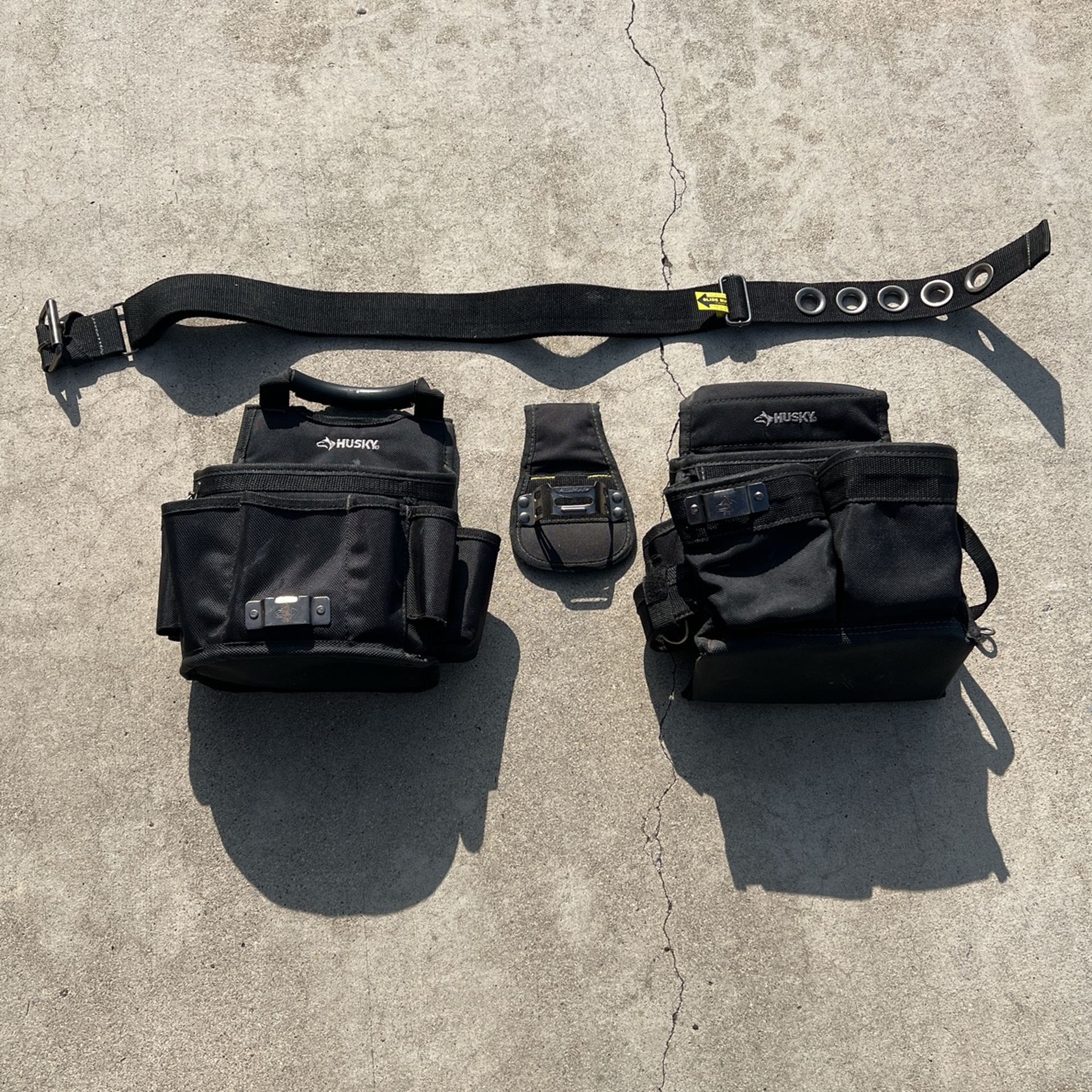 Black Husky Tool Belt