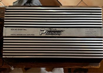 Performance Teknique ICBM-Digital 2000W monoblock amp