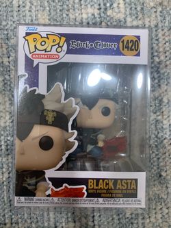 Black clover funko pop black asta