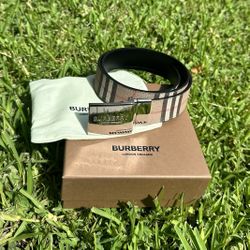 Burberry Belt (Sz 34)