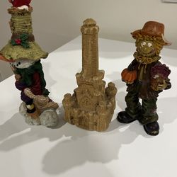 Decorative Figurines Set of 3