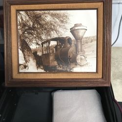 Train In A Frame