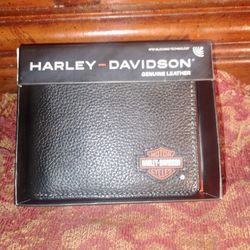 Harley Davidson Genuine Leather Wallet 