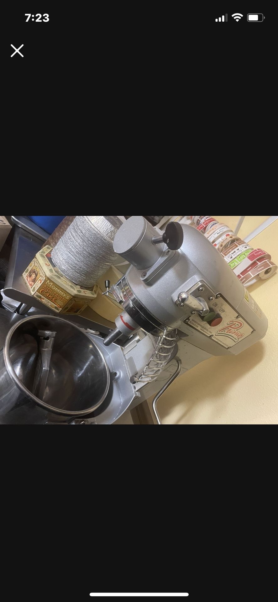 Primo 20qt Commercial Planetary Stand Mixer & Steel Table