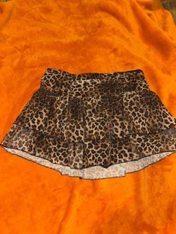 Leopard Mini Skirt