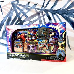 Pokemon Mega Lucario EX Figure Collection