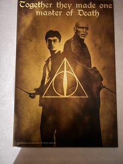 Harry Potter Master of Death Canvas Wall Art Poster