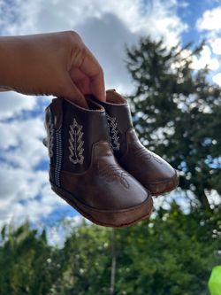 Baby cowboy boots size 5c-6c