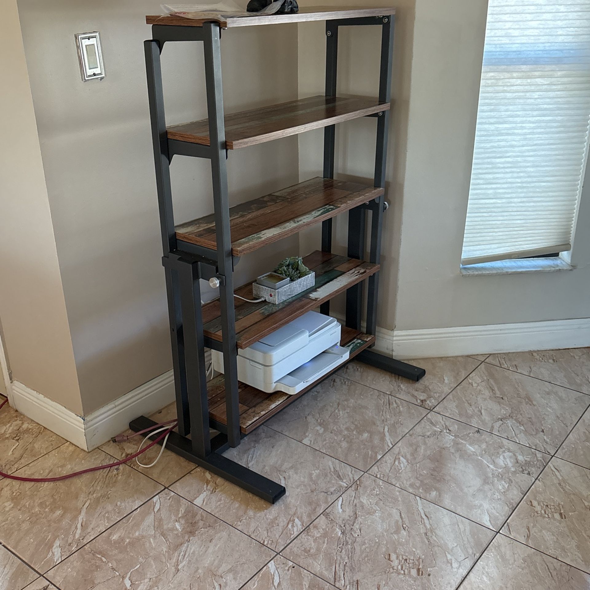 Bookshelf Dining Table