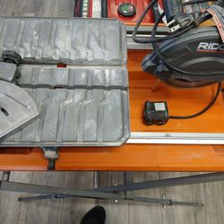 RIDGID Wet Tile Saw