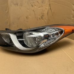 Headlight Hyundai Elantra LH , 2011-13