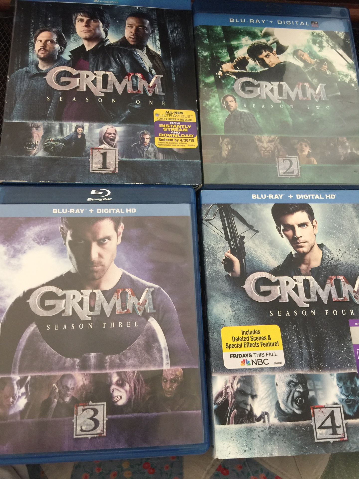 GRIMM House Of Cards Nikita VampireDVD series