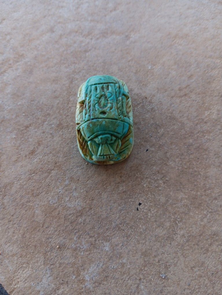 Rare Scarab Beetle Bead