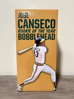 Oakland Athletics A's 2016 Jose Canseco Rookie Of The Year SGA bobblehead