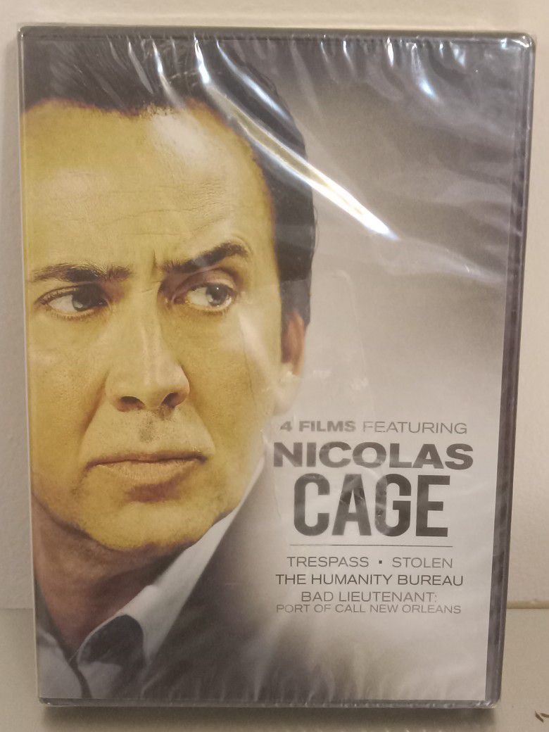 4 Great Nicolas Cage Movies On This DVD Listed In Description Great Deal!