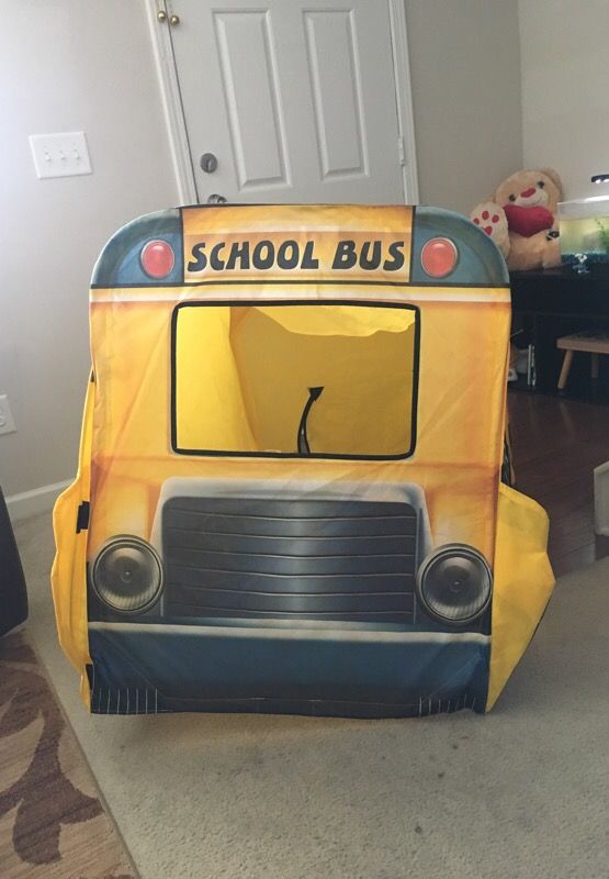 School bus hide and seek. Kids toys baby
