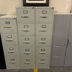 HON 5 Drawer File Cabinet