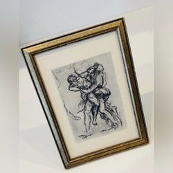 Giovanni GianLorenzo Bernini Fine Art Print Antique Original Vintage 1940s Italy