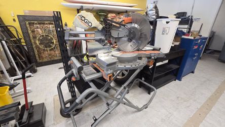 RIDGID 12-inch Sliding Miter Saw with Stand