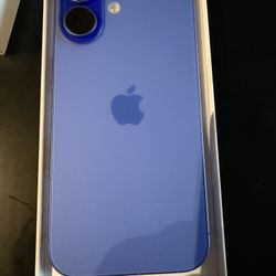 iPhone 16 Ultramarine 128GB Unlocked Used Authentic