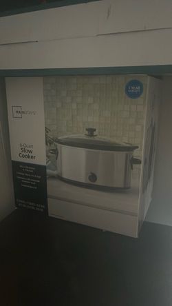 Slow cooker never opened