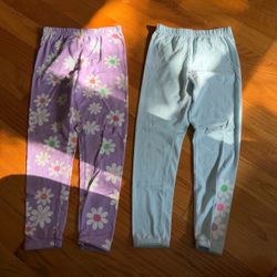 Girls size 7 leggings