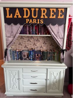 Laduree Custom Bookshelf