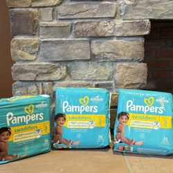 Pampers Swaddlers Size 3