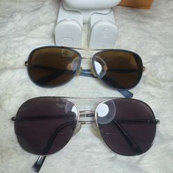 Lot of 2 Tory Burch Aviator frames (read)