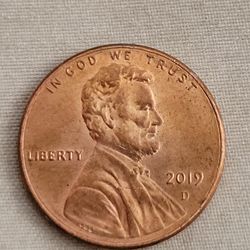 USA Lincoln Shield Cent 2019-D