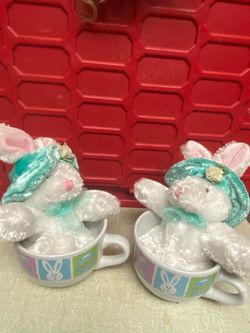 Free Easter Bunny Plush in Cups