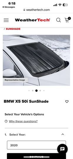  SunShade BMW X5 M50i 