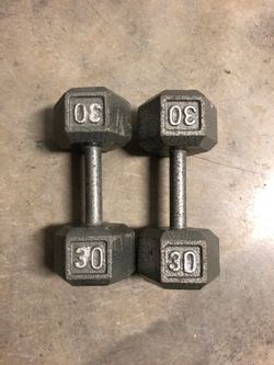 30lb dumbbells