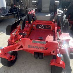 2020 Gravely 52 Inch Professional Riding Lawn Mower LOW HOURS